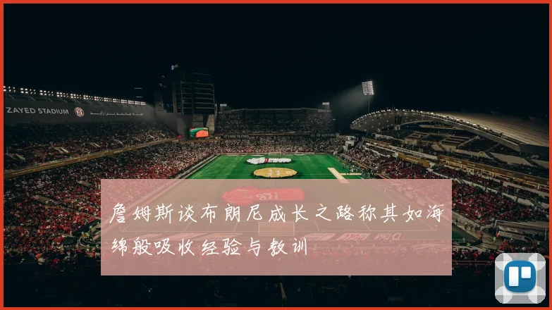 詹姆斯谈布朗尼成长之路称其如海绵般吸收经验与教训